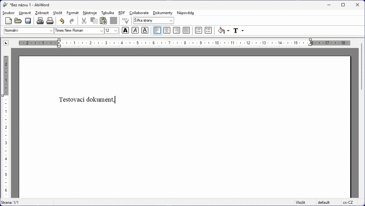 AbiWord text editor